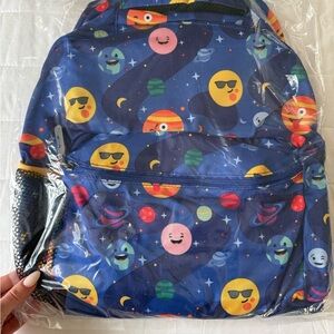 Kids Space-Themed Backpack - Blue